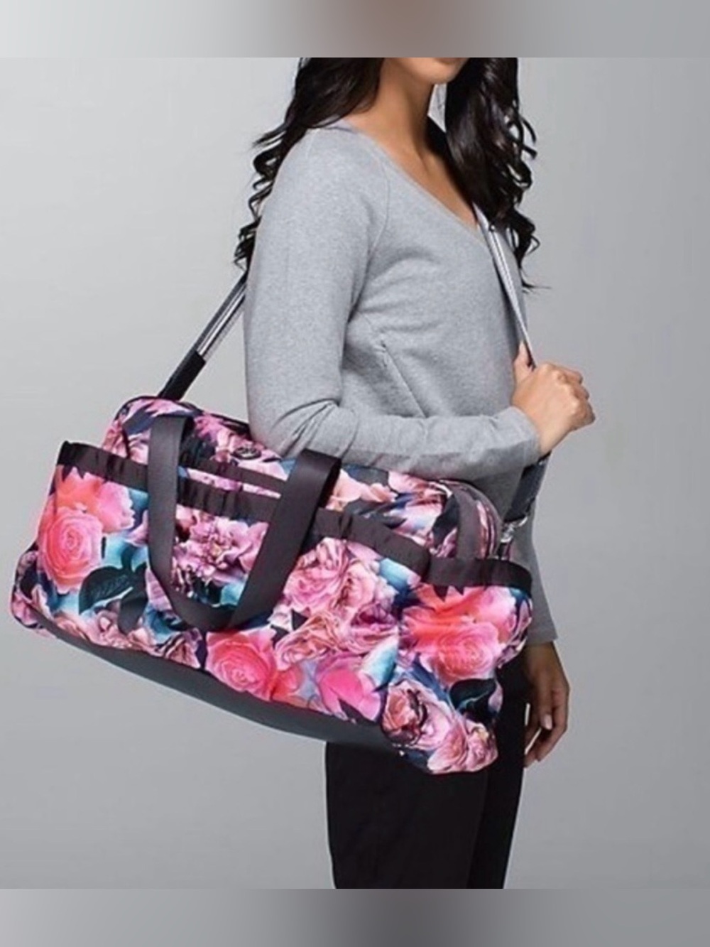 Lululemon athletica Floral Duffle